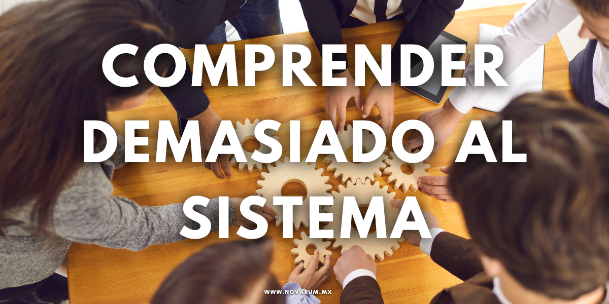 Comprender demasiado el sistema - Conexión Novarum