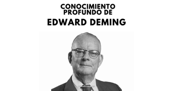 Conocimiento profundo de Edward Deming - Conexión Novarum