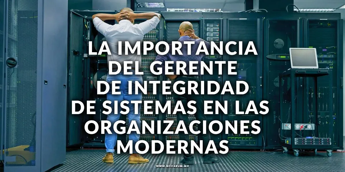 La importancia del gerente de integridad de sistemas en las organizaciones modernas