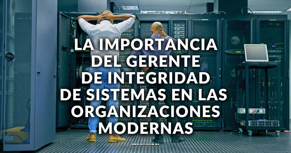 La importancia del gerente de integridad de sistemas en las organizaciones modernas