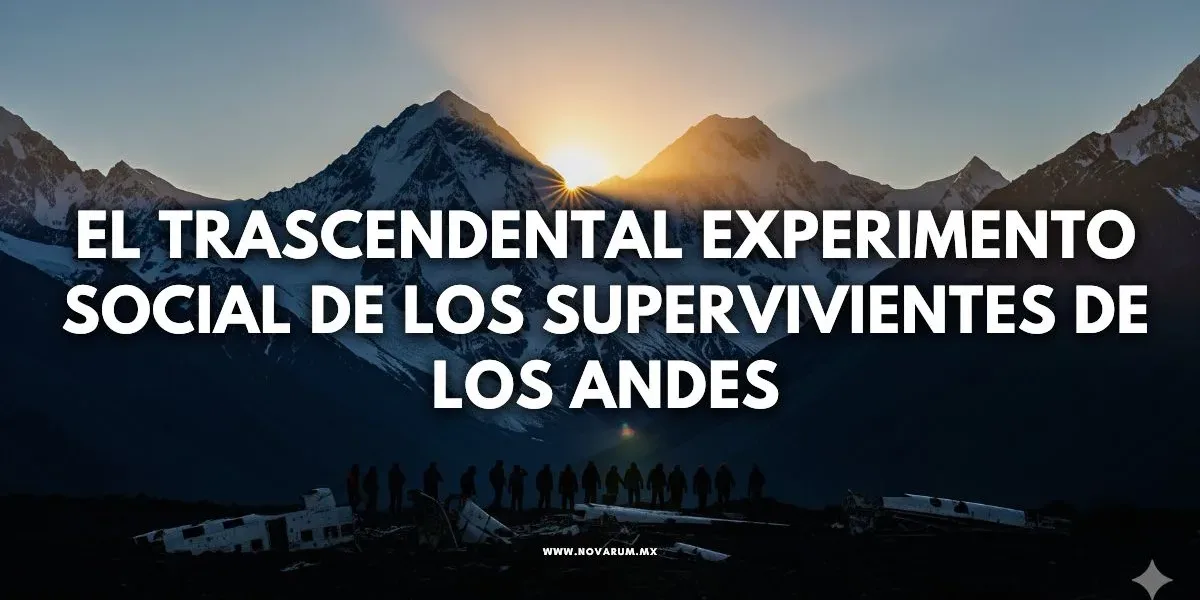 El Trascendental Experimento Social de Los Supervivientes de Los Andes