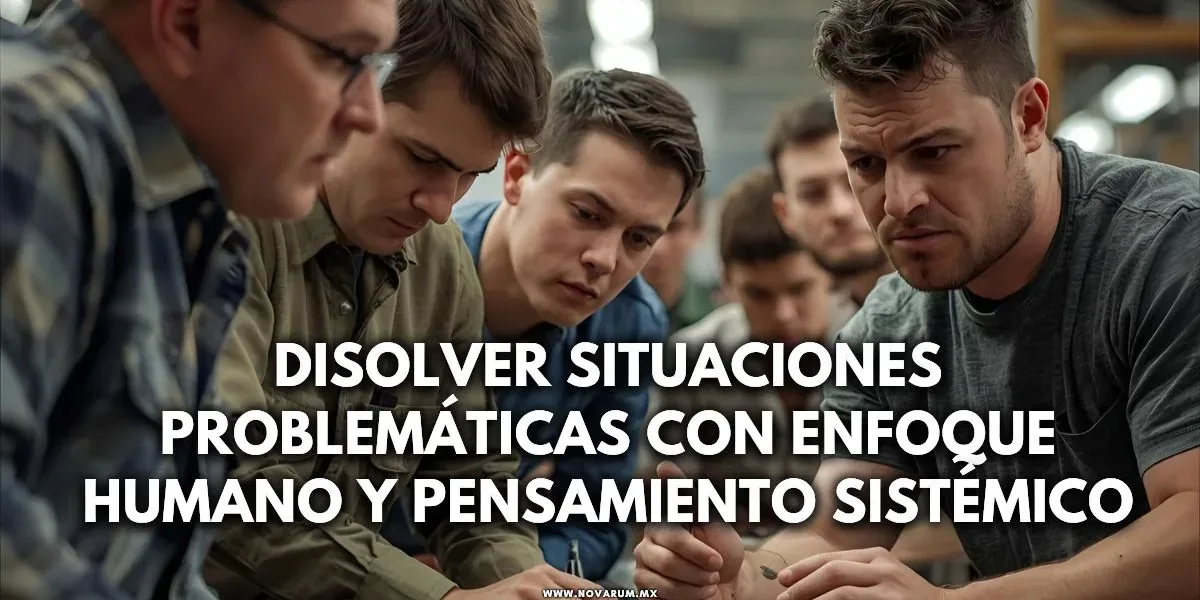 Disolver situaciones problemáticas con enfoque humano y pensamiento sistémico