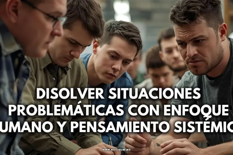 Disolver situaciones problemáticas con enfoque humano y pensamiento sistémico