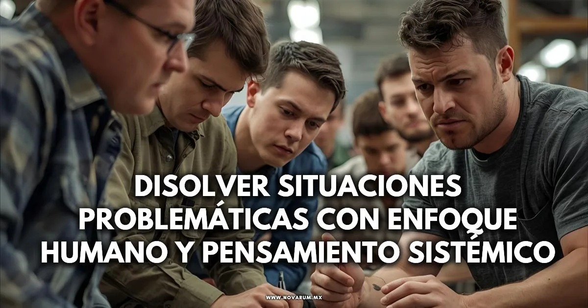 Disolver situaciones problemáticas con enfoque humano y pensamiento sistémico