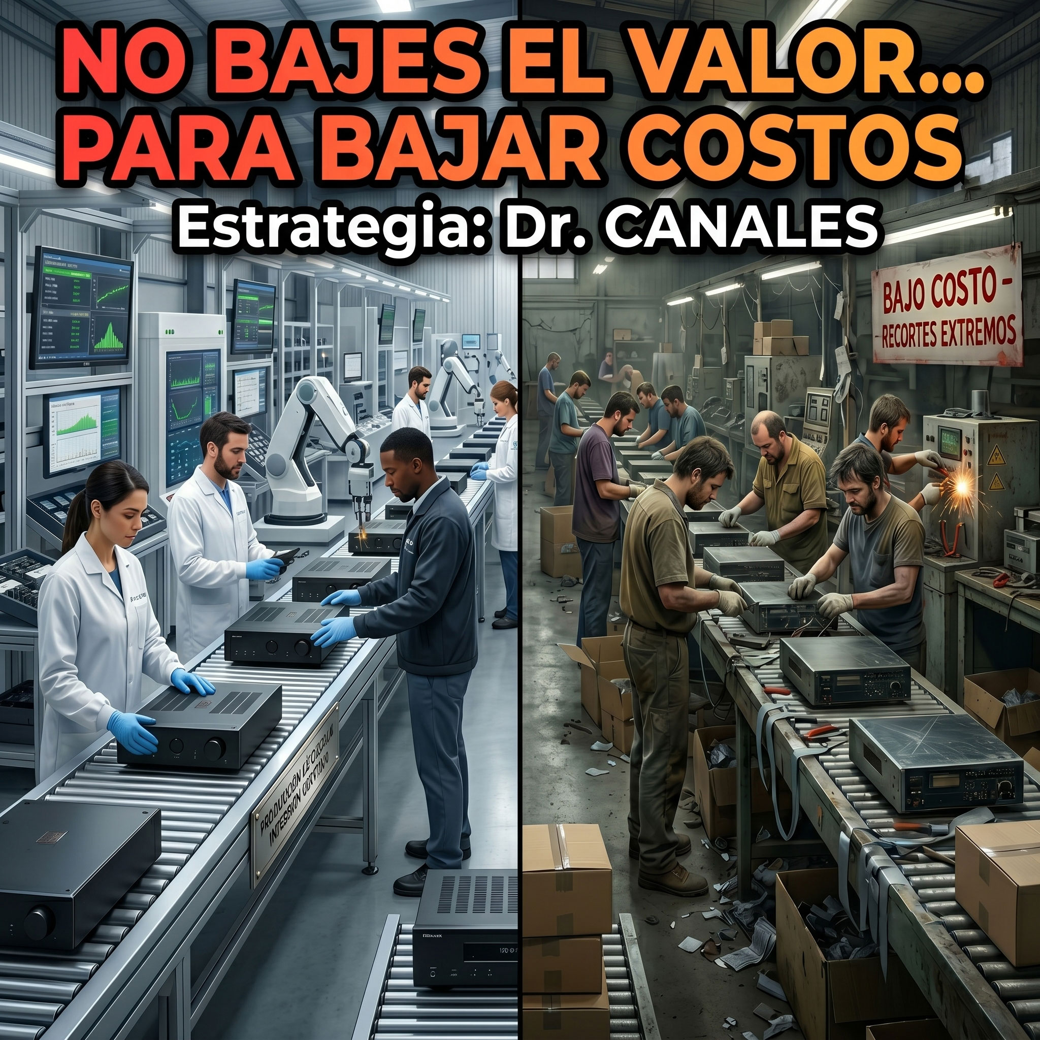 No bajes costos, bajando el valor (Estrategia Empresarial del Dr. Canales) episode artwork