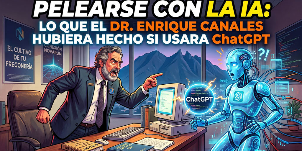 Pelearse con la IA: Lo que el Dr. Enrique Canales hubiera hecho si usara ChatGPT Pelearse con la IA: Lo que el Dr. Enrique Canales hubiera hecho si usara ChatGPT