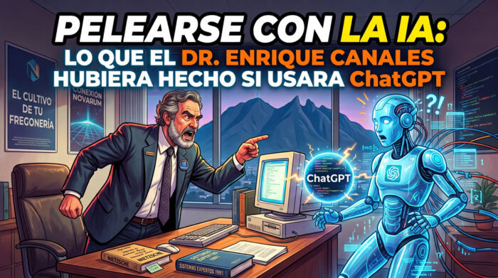 Pelearse con la IA: Lo que el Dr. Enrique Canales hubiera hecho si usara ChatGPT