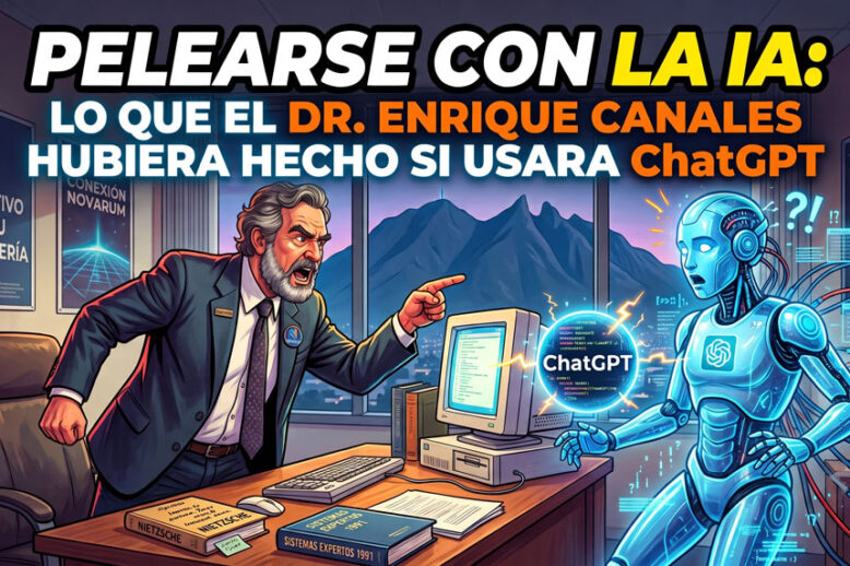 Pelearse con la IA: Lo que el Dr. Enrique Canales hubiera hecho si usara ChatGPT Pelearse con la IA: Lo que el Dr. Enrique Canales hubiera hecho si usara ChatGPT