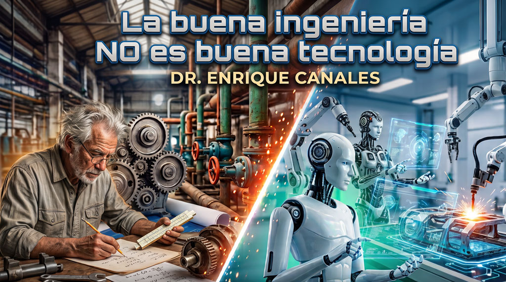La buena ingeniería NO es buena tecnología | Dr. Enrique Canales